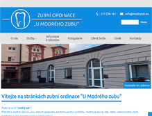 Tablet Screenshot of modryzub.eu